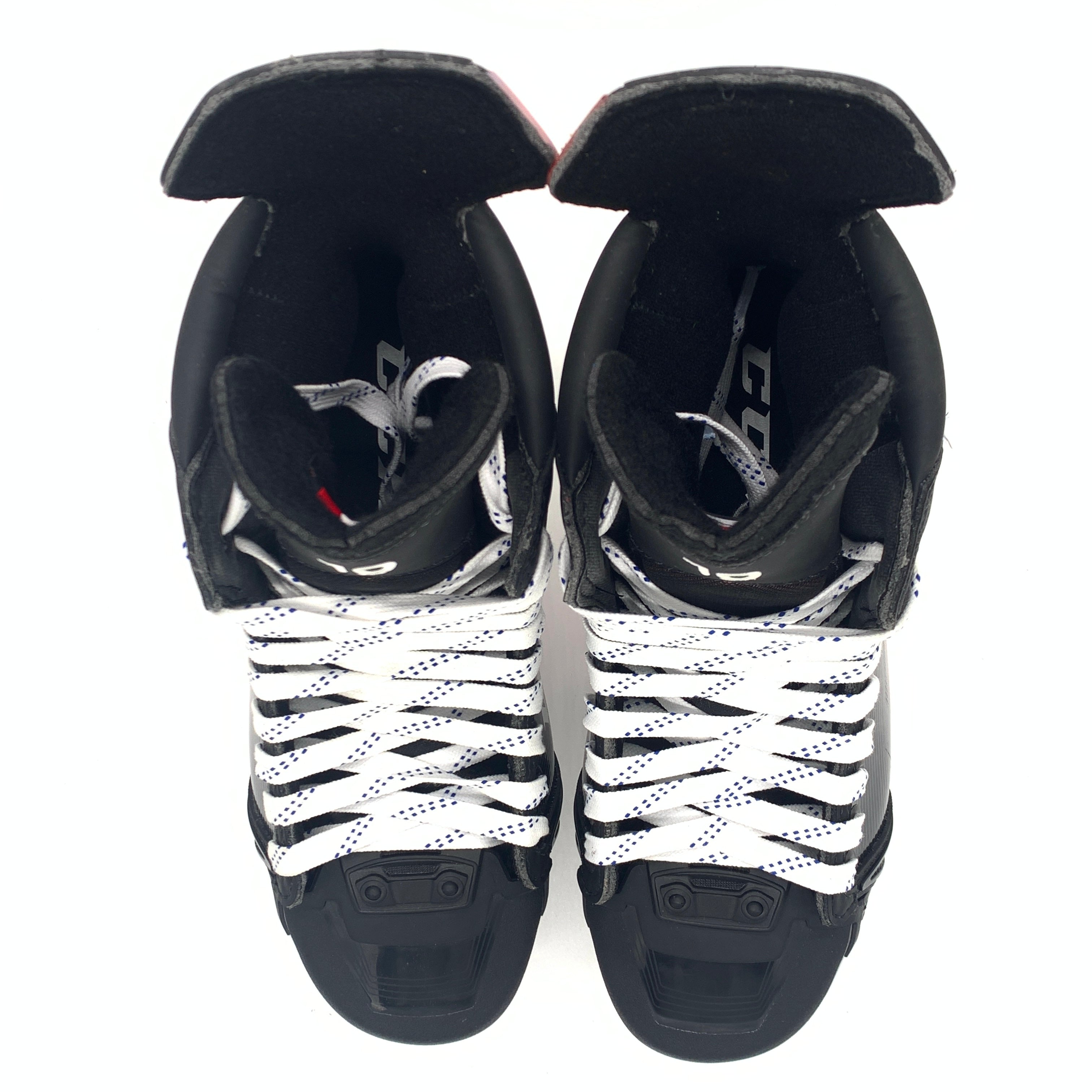 Patins de hockey CCM Jetspeed FT4 Pro – NHL Pro Stock – Tailles L8.5D/R8.25D – Dawson Mercer
